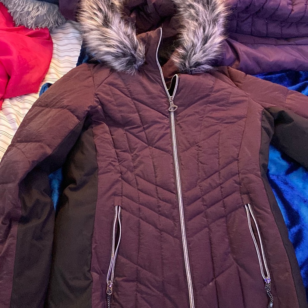 purple rain jacket
